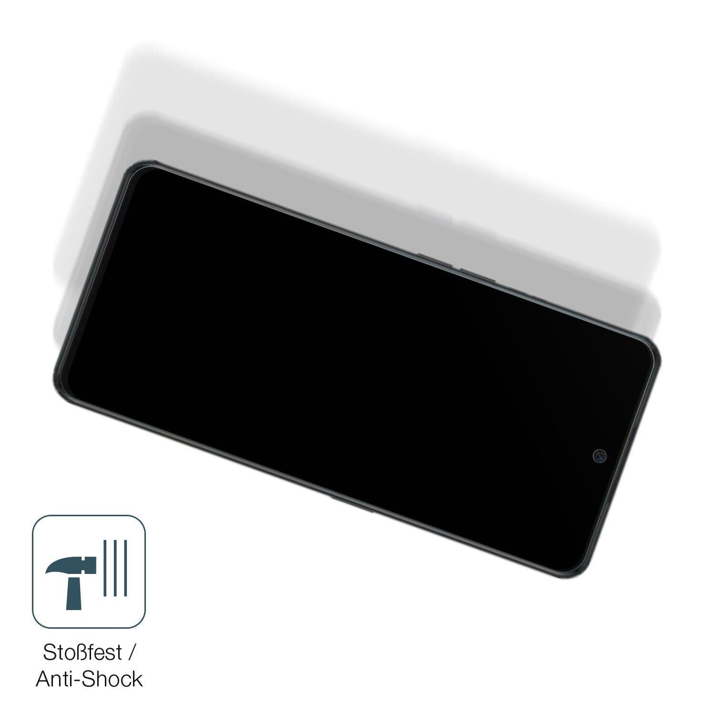 Schutz gegen Kratzer auf dem OnePlus Nord CE 3 Lite Glas durch Schlüssel, Stöße gegen die Tischkante oder Stürze