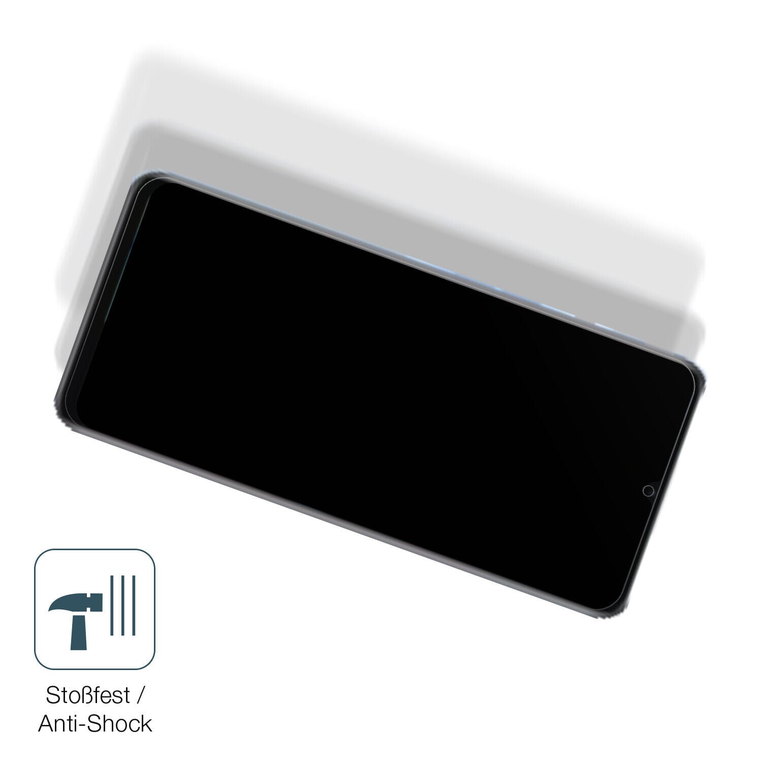 Schutz gegen Kratzer auf dem Realme 10s Glas durch Schlüssel, Stöße gegen die Tischkante oder Stürze