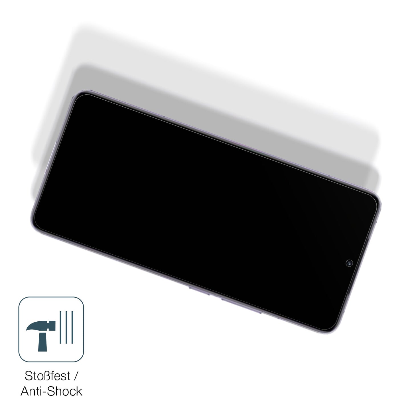 Schutz gegen Kratzer auf dem Redmi K70 Glas durch Schlüssel, Stöße gegen die Tischkante oder Stürze