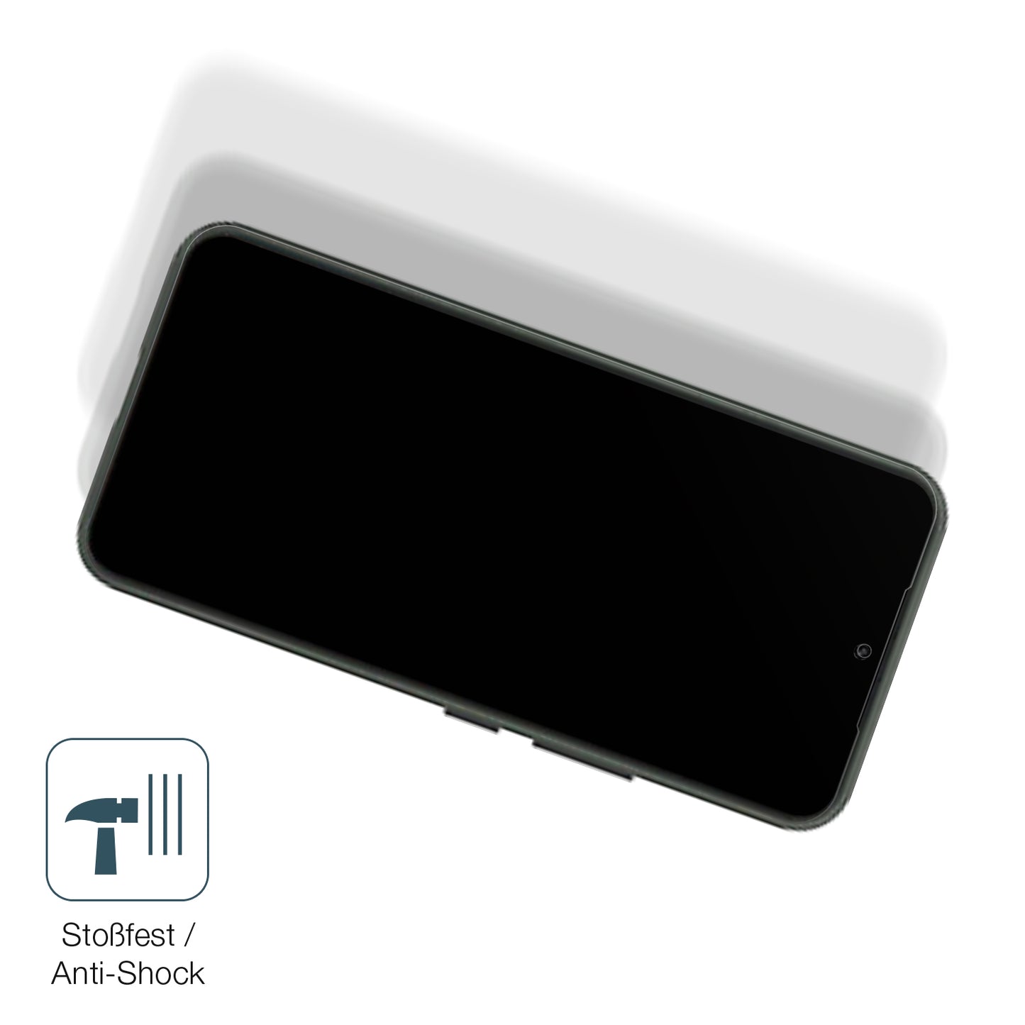Schutz gegen Kratzer auf dem Samsung Galaxy S23 Glas durch Schlüssel, Stöße gegen die Tischkante oder Stürze