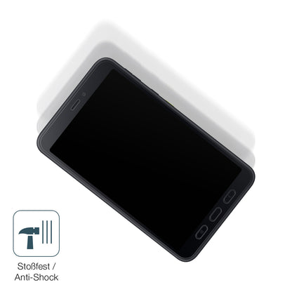 Schutz gegen Kratzer auf dem Samsung Galaxy Tab Active 5 Glas durch Schlüssel, Stöße gegen die Tischkante oder Stürze