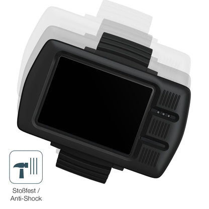 Schutz gegen Kratzer auf dem Suunto EON Tauchcomputer Glas durch Schlüssel, Stöße gegen die Tischkante oder Stürze