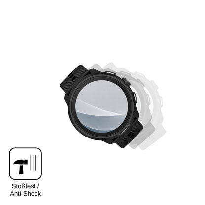 2x 9H Schutzfolie matt für Suunto Run 2 Panzerfolie