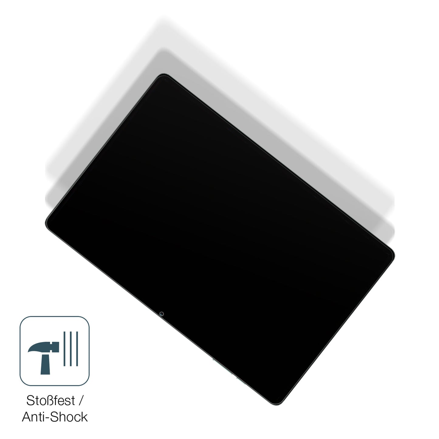 Schutz gegen Kratzer auf dem Teclast M50 HD Glas durch Schlüssel, Stöße gegen die Tischkante oder Stürze