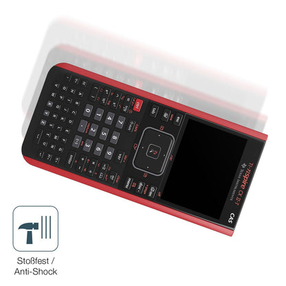 Schutz gegen Kratzer auf dem Texas Instruments CX CAS II FC TI-Nspire CX II-T CAS Glas durch Schlüssel, Stöße gegen die Tischkante oder Stürze