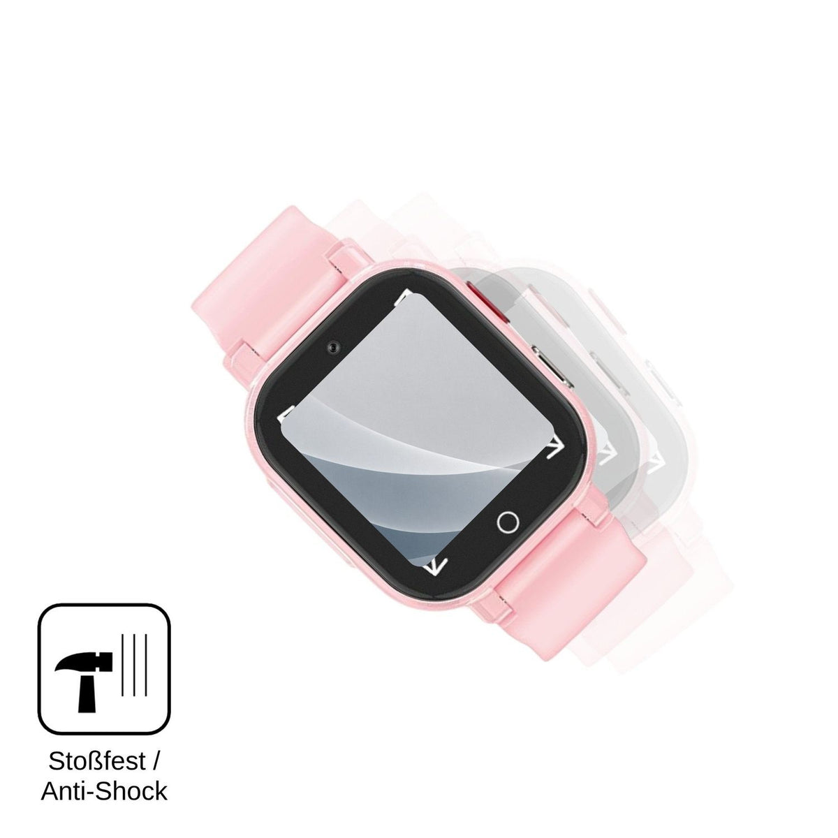 2x 9H Schutzfolie matt für Transformers 4G Kinder Smartwatch Panzerfolie