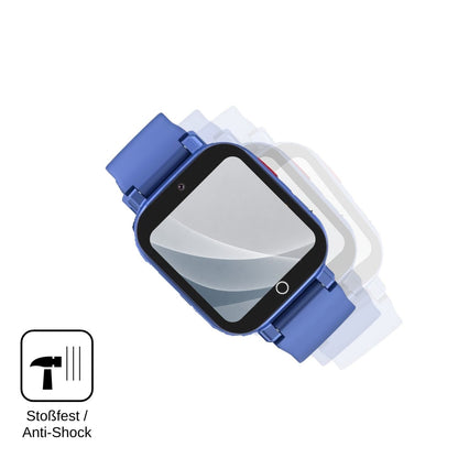 2x 9H Schutzfolie matt für Transformers Smartwatch Kinder 4G Panzerfolie