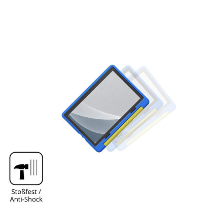 Schutz gegen Kratzer auf dem TT.KIDS Android 16 Kinder Tablet 10.1 Zoll Glas durch Schlüssel, Stöße gegen die Tischkante oder Stürze