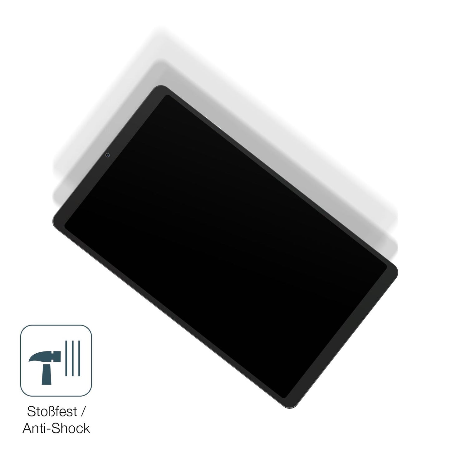 Schutz gegen Kratzer auf dem Ulefone Tab A9 Pro Glas durch Schlüssel, Stöße gegen die Tischkante oder Stürze