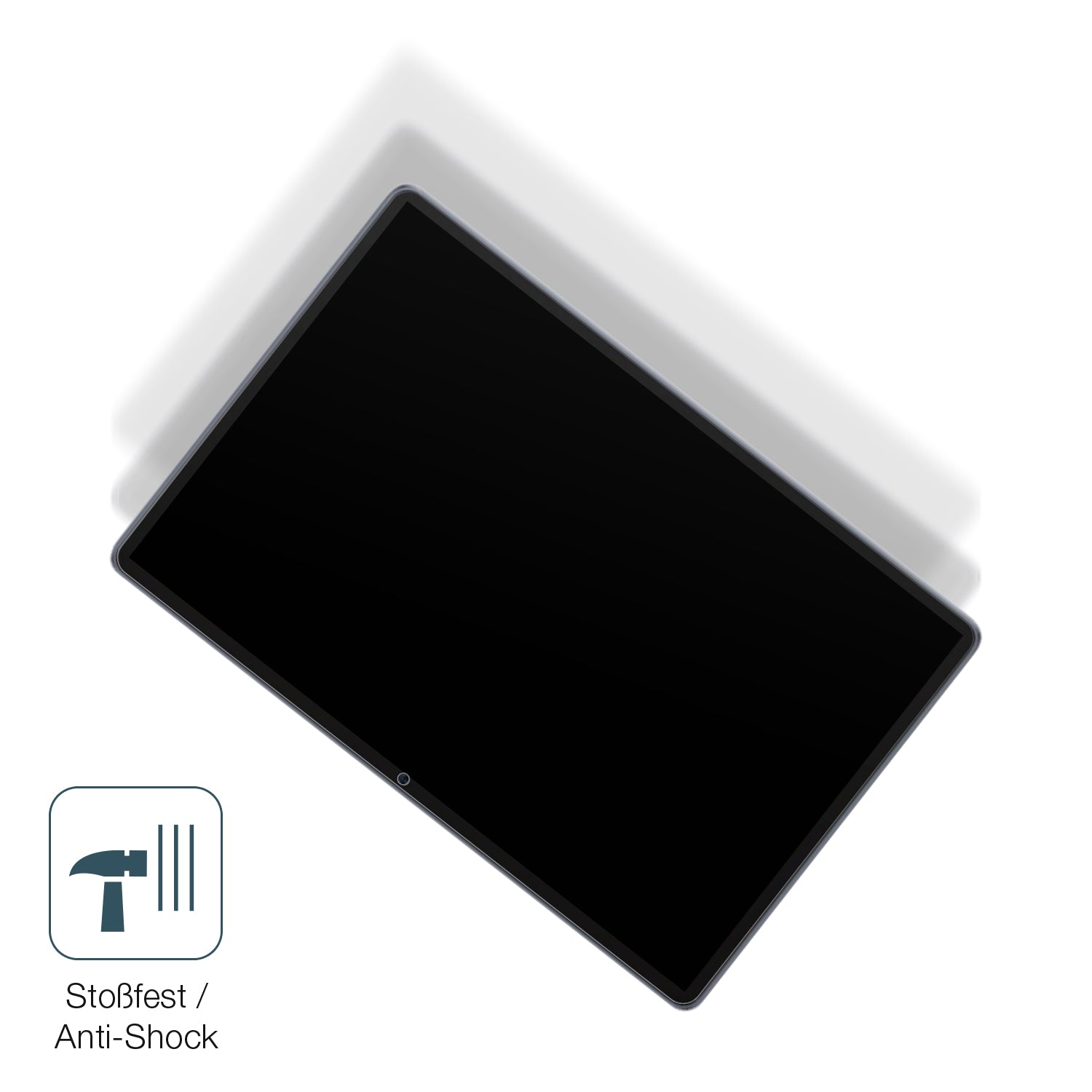 Schutz gegen Kratzer auf dem Ulefone Tab W10 Glas durch Schlüssel, Stöße gegen die Tischkante oder Stürze