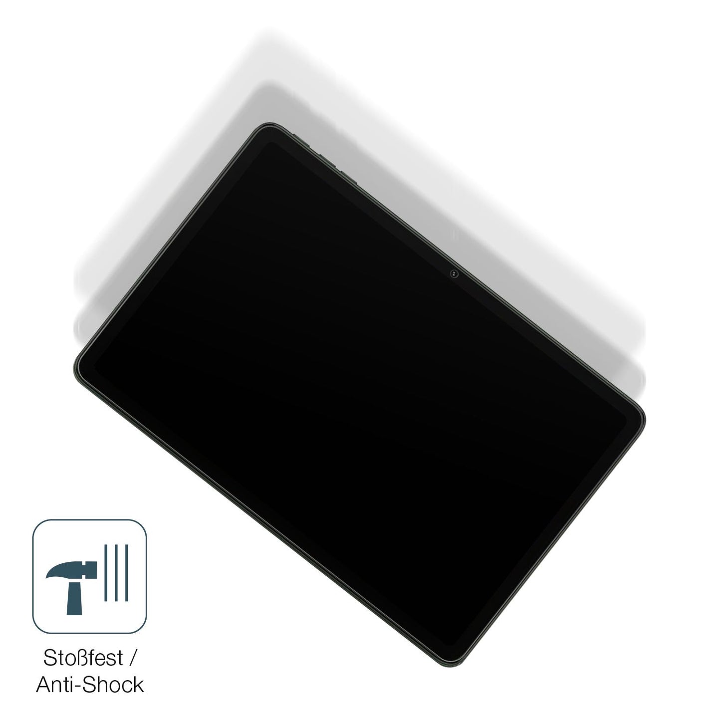 Schutz gegen Kratzer auf dem Umidigi G3 Tab ultra Glas durch Schlüssel, Stöße gegen die Tischkante oder Stürze