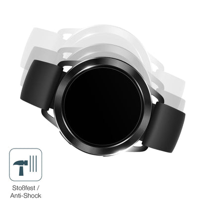 Schutz gegen Kratzer auf dem Xiaomi Watch S3 Glas durch Schlüssel, Stöße gegen die Tischkante oder Stürze