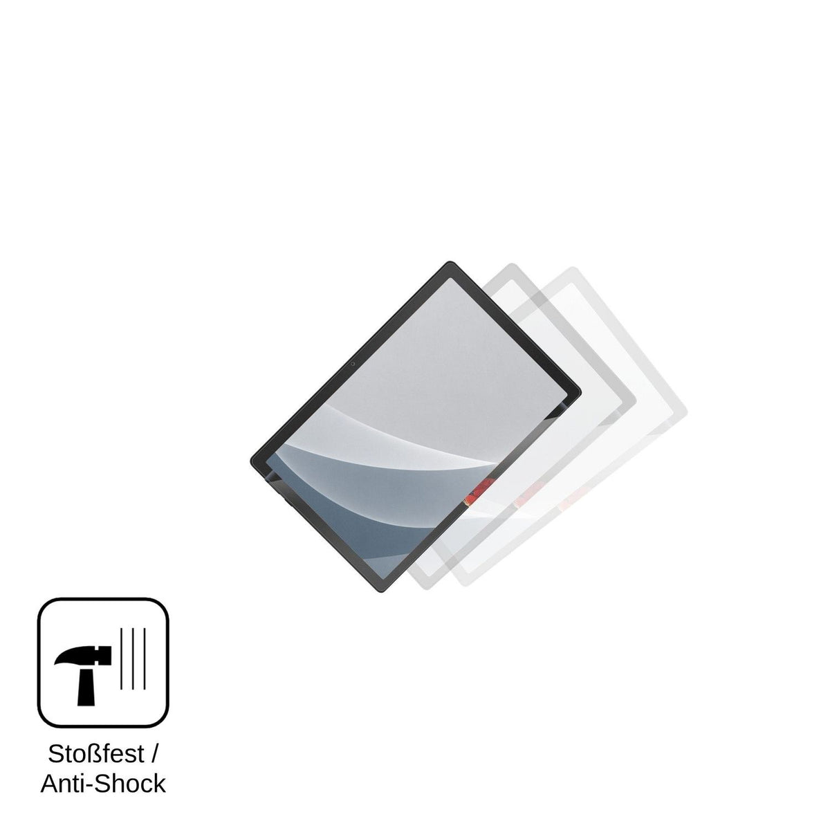 2x 9H Schutzfolie matt für Yicty Android 14 Tablet 10,1 Zoll Panzerfolie