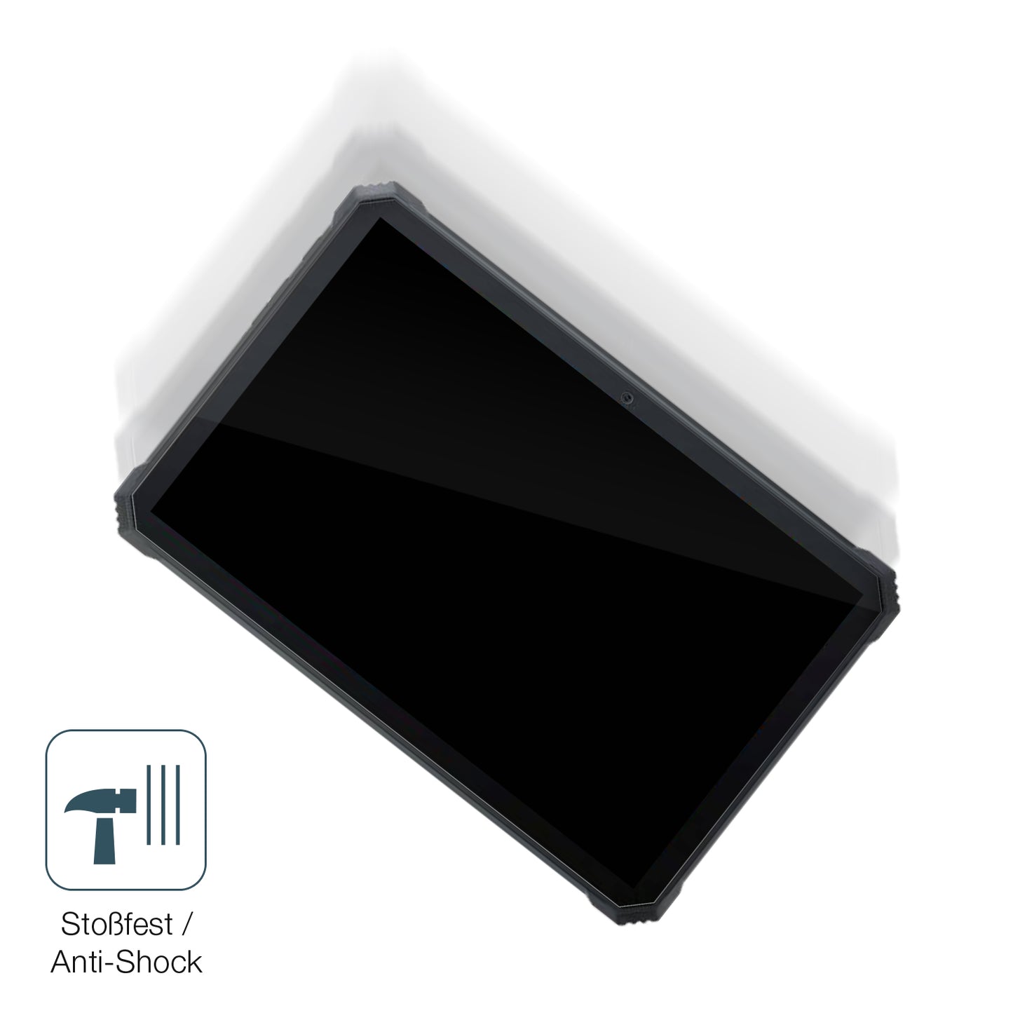 Schutz gegen Kratzer auf dem Blackview Active 8 Pro Outdoor Glas durch Schlüssel, Stöße gegen die Tischkante oder Stürze