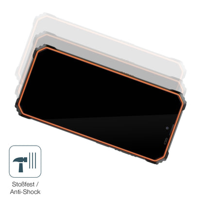 Schutz gegen Kratzer auf dem Blackview BV6200 Plus Glas durch Schlüssel, Stöße gegen die Tischkante oder Stürze