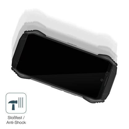 Schutz gegen Kratzer auf dem Blackview N6000 Mini Glas durch Schlüssel, Stöße gegen die Tischkante oder Stürze