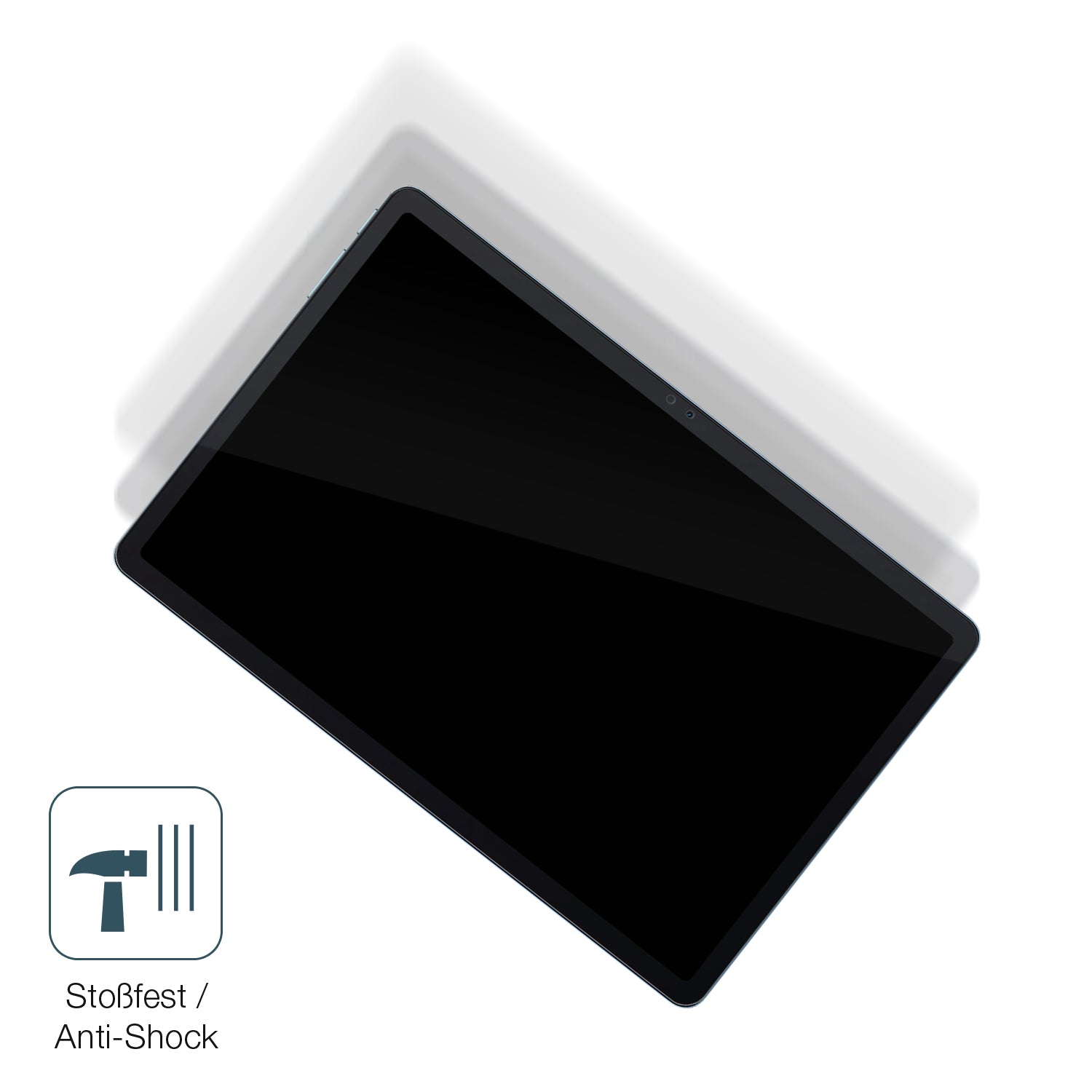 Schutz gegen Kratzer auf dem Blackview Tab90 WiFi Glas durch Schlüssel, Stöße gegen die Tischkante oder Stürze
