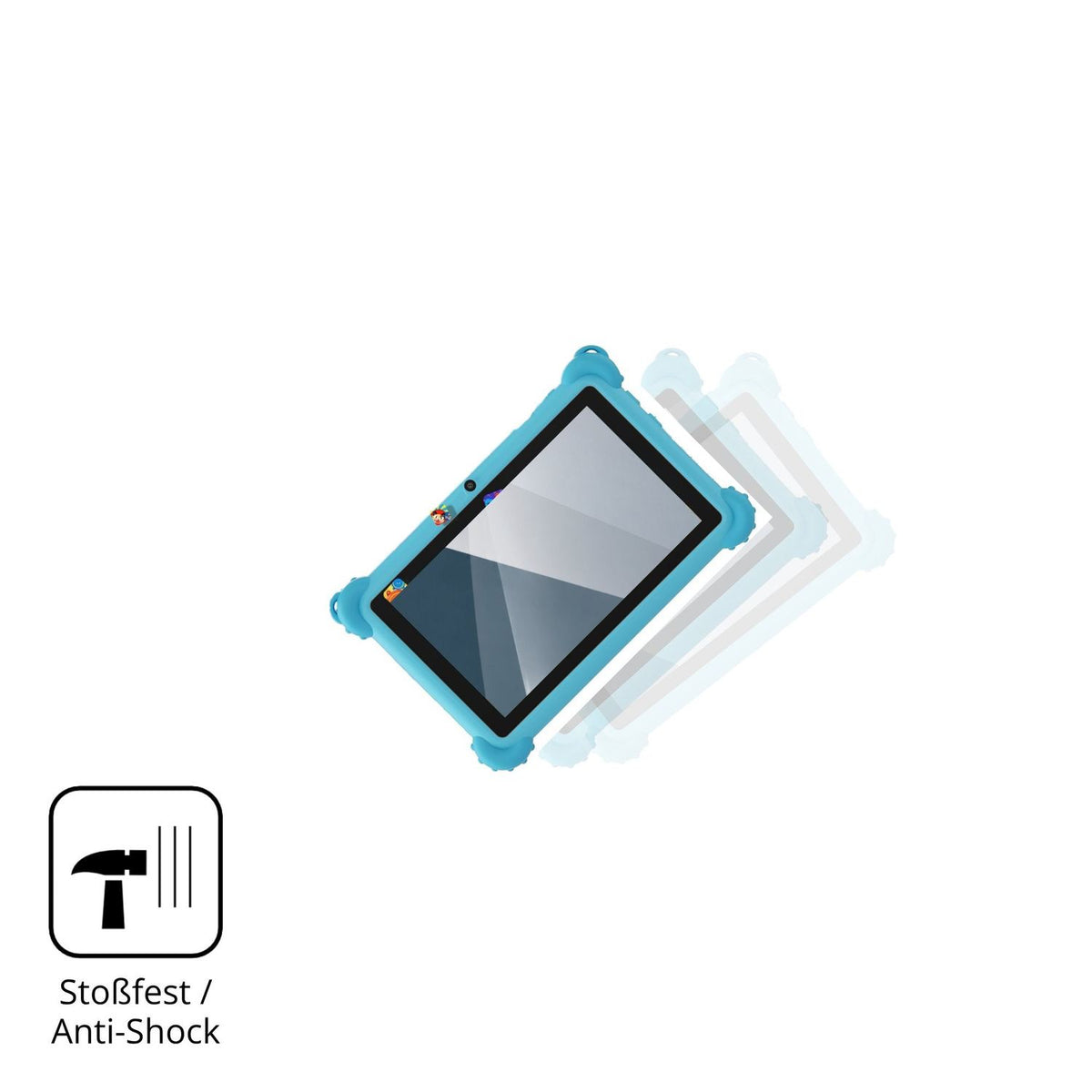 Schutz gegen Kratzer auf dem C idea CM91 Glas durch Schlüssel, Stöße gegen die Tischkante oder Stürze