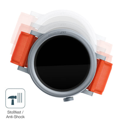 Schutz gegen Kratzer auf dem CMF Nothing Watch Pro 2 Glas durch Schlüssel, Stöße gegen die Tischkante oder Stürze