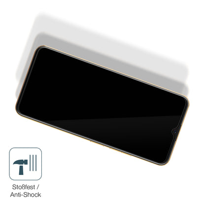 Schutz gegen Kratzer auf dem Coolpad Cool 20 Pro Glas durch Schlüssel, Stöße gegen die Tischkante oder Stürze