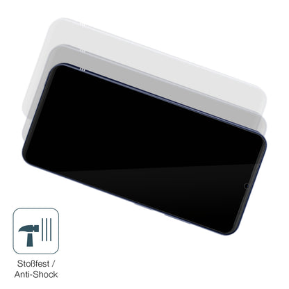Schutz gegen Kratzer auf dem Doogee N55 Glas durch Schlüssel, Stöße gegen die Tischkante oder Stürze