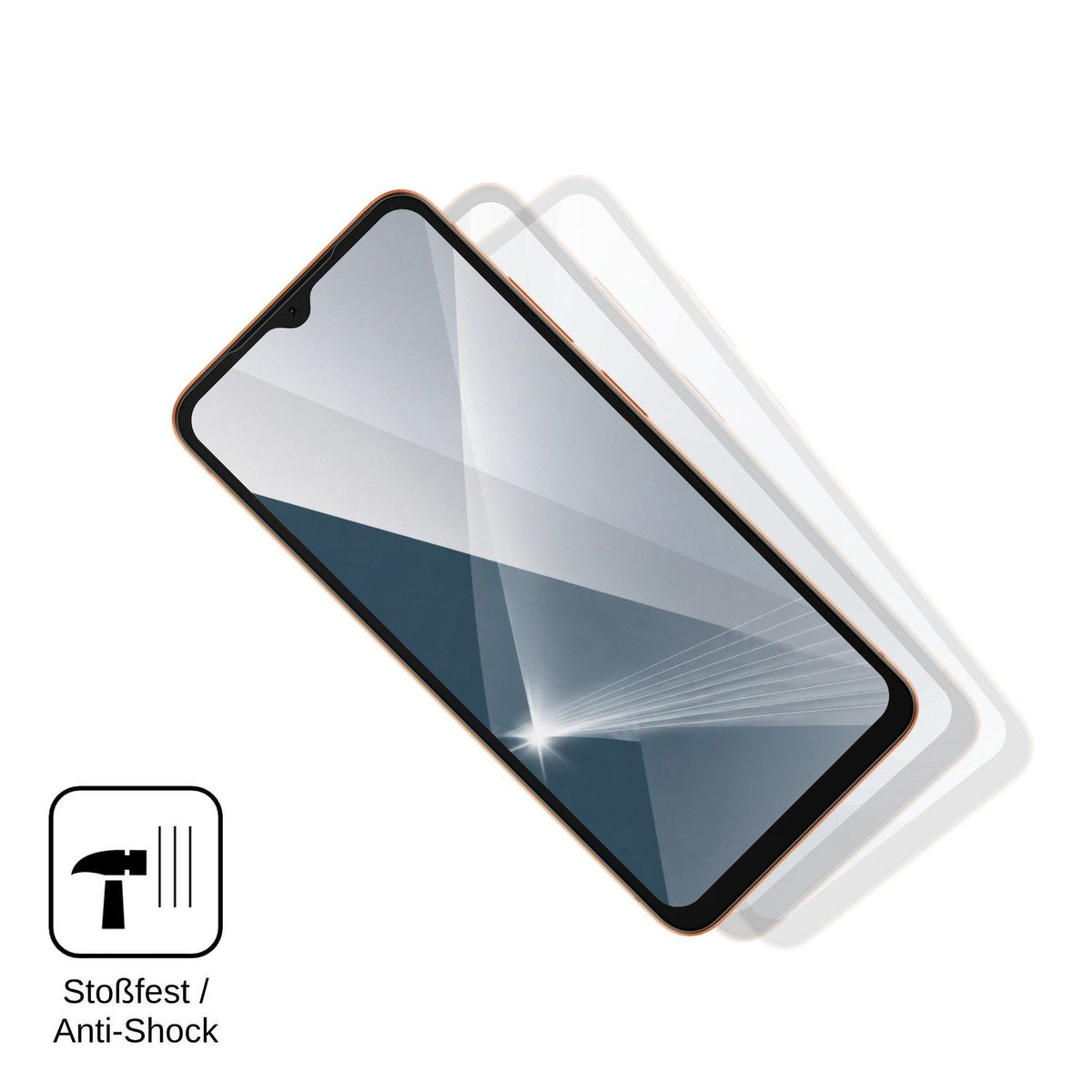 2x 9H Schutzfolie für Doogee Note 57 Panzerfolie