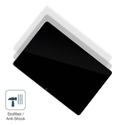 Schutz gegen Kratzer auf dem FanyFish 13 Tablet Glas durch Schlüssel, Stöße gegen die Tischkante oder Stürze