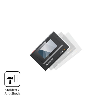 Schutz gegen Kratzer auf dem FiiO SnowSky Echo Mini Glas durch Schlüssel, Stöße gegen die Tischkante oder Stürze