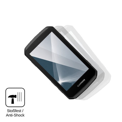 2x 9H Schutzfolie für Garmin Edge 1060 Panzerfolie