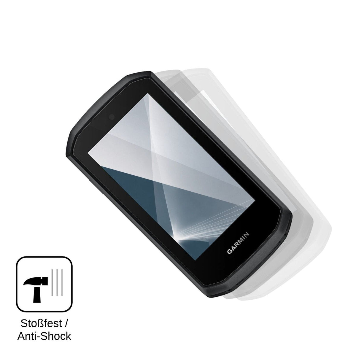 2x 9H Schutzfolie für Garmin Edge Explore 3 Panzerfolie