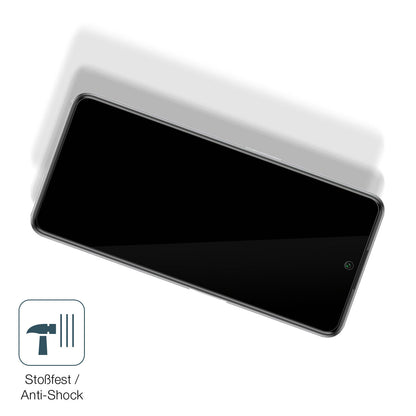 Schutz gegen Kratzer auf dem General Mobile GM22 Pro Glas durch Schlüssel, Stöße gegen die Tischkante oder Stürze