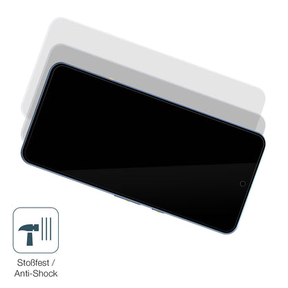 Schutz gegen Kratzer auf dem Google Pixel 8 Glas durch Schlüssel, Stöße gegen die Tischkante oder Stürze