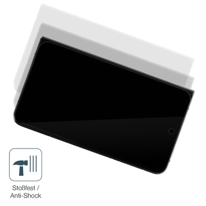 Schutz gegen Kratzer auf dem Google Pixel Fold (Außenseite) Glas durch Schlüssel, Stöße gegen die Tischkante oder Stürze