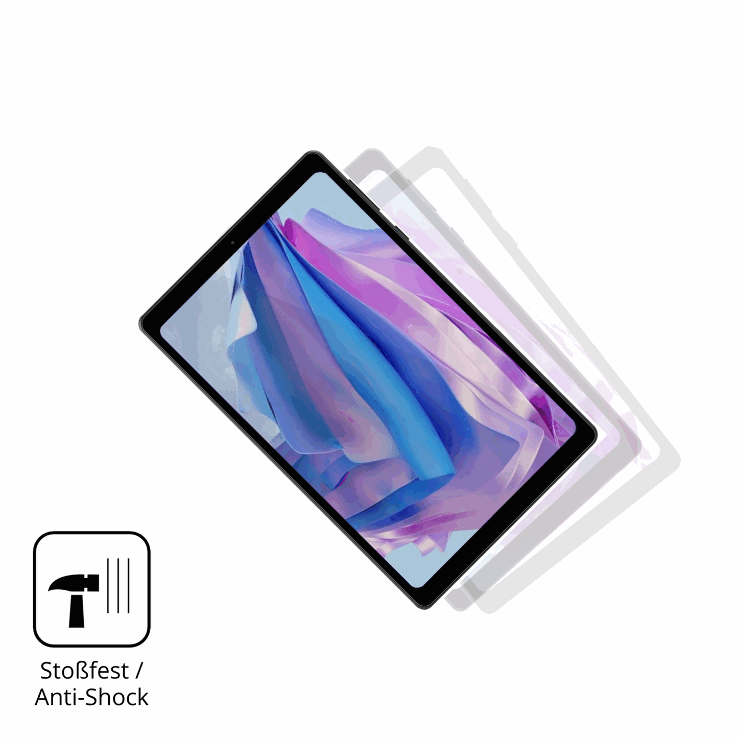 Schutz gegen Kratzer auf dem Headwolf Fpad 5 Glas durch Schlüssel, Stöße gegen die Tischkante oder Stürze