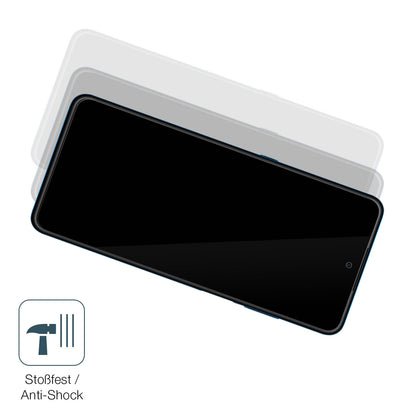 Schutz gegen Kratzer auf dem Hisense Infinity H60 Lite Glas durch Schlüssel, Stöße gegen die Tischkante oder Stürze