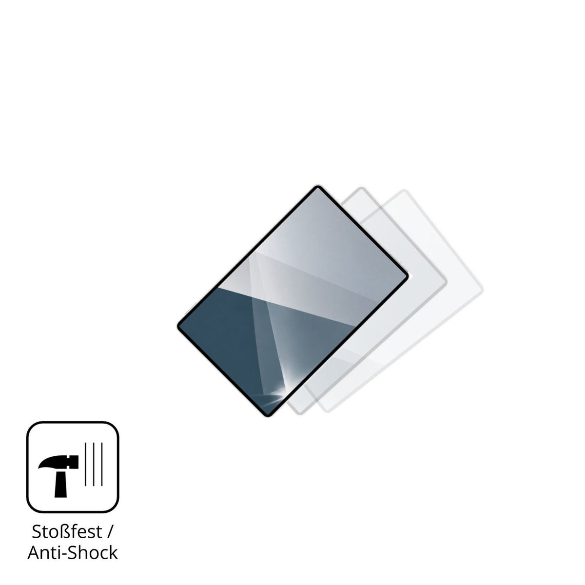 Schutz gegen Kratzer auf dem Honor MagicPad 4 Glas durch Schlüssel, Stöße gegen die Tischkante oder Stürze