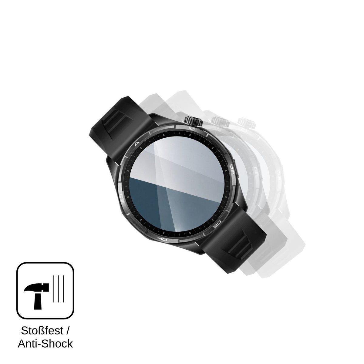 2x 9H Schutzfolie für Honor Watch 6 Pro Panzerfolie