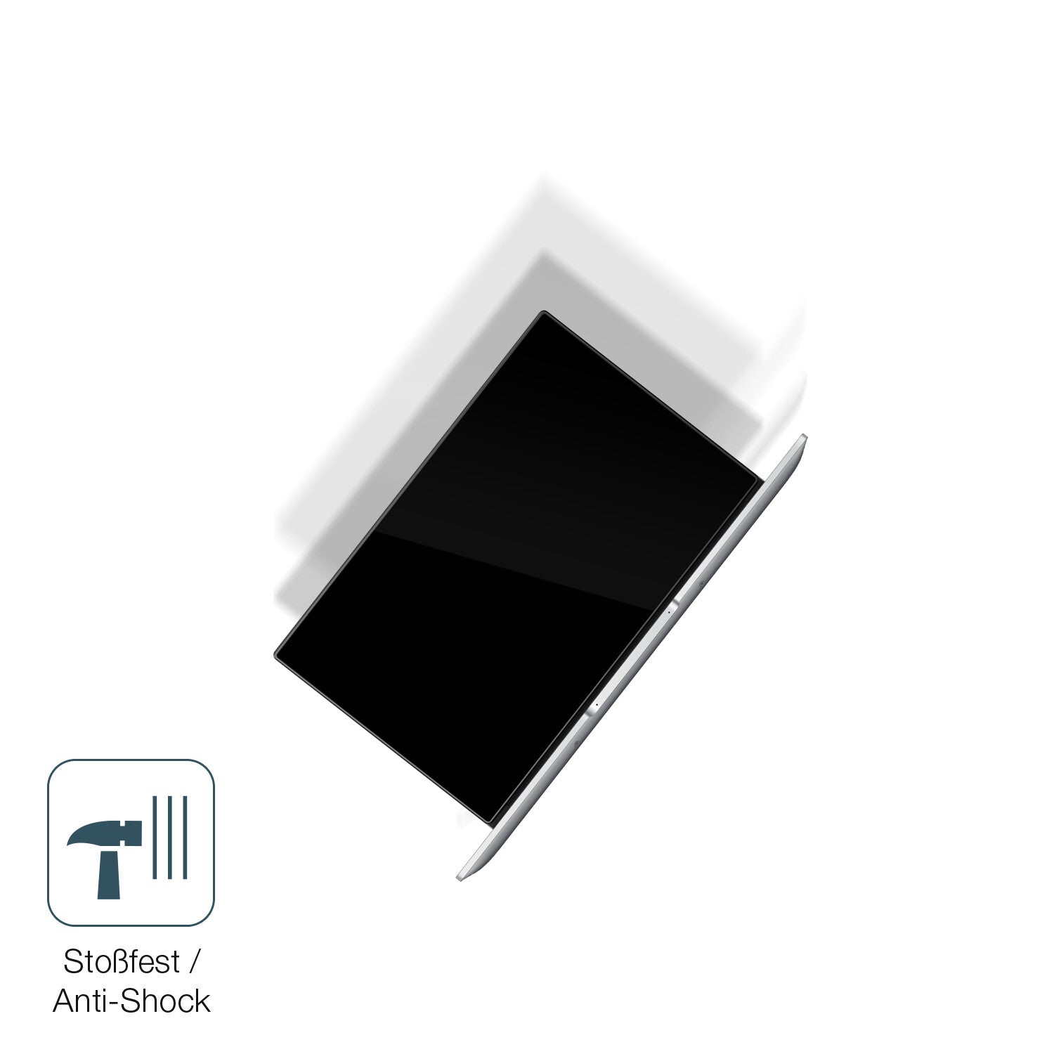Schutz gegen Kratzer auf dem Huawei Matebook 14 Glas durch Schlüssel, Stöße gegen die Tischkante oder Stürze