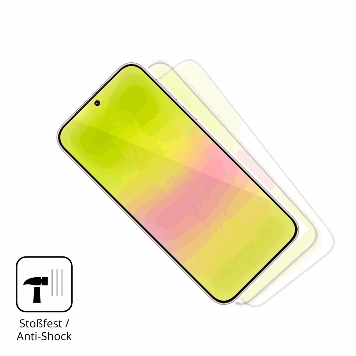 Schutz gegen Kratzer auf dem Huawei Pura 90 Pro Glas durch Schlüssel, Stöße gegen die Tischkante oder Stürze