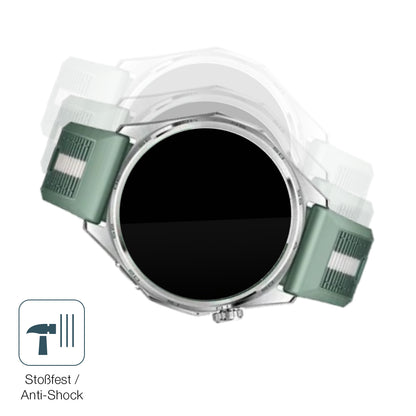 Schutz gegen Kratzer auf dem Huawei Watch GT6 46mm Glas durch Schlüssel, Stöße gegen die Tischkante oder Stürze