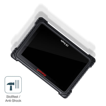 Schutz gegen Kratzer auf dem iCarsoft CR Eagle Glas durch Schlüssel, Stöße gegen die Tischkante oder Stürze