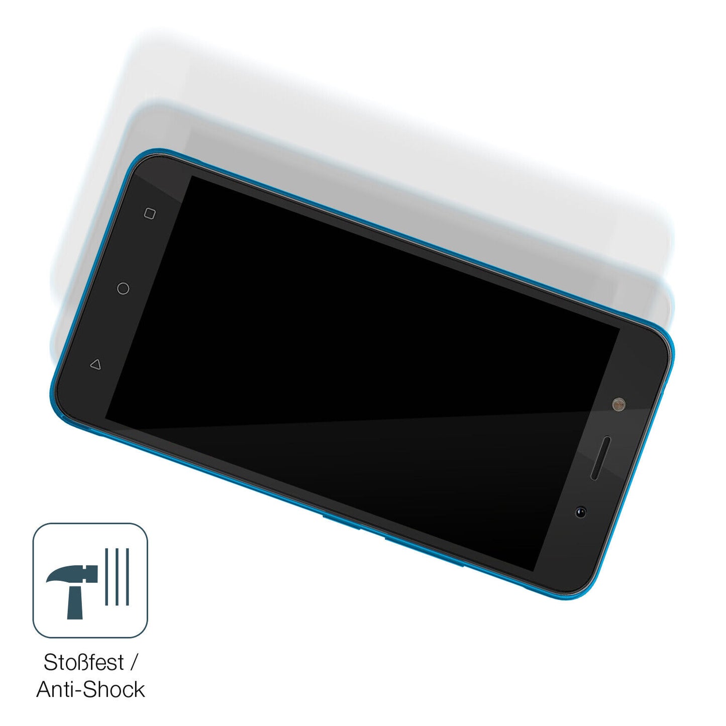 Schutz gegen Kratzer auf dem itel A23 pro Glas durch Schlüssel, Stöße gegen die Tischkante oder Stürze