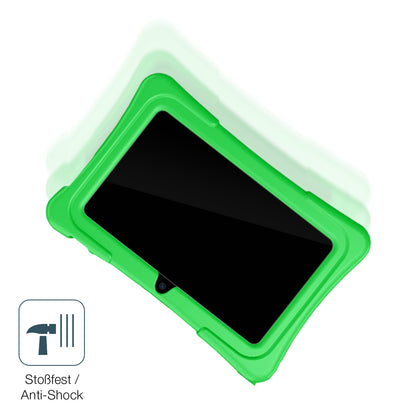 Schutz gegen Kratzer auf dem Jikocxn 7 Zoll Tablet Glas durch Schlüssel, Stöße gegen die Tischkante oder Stürze