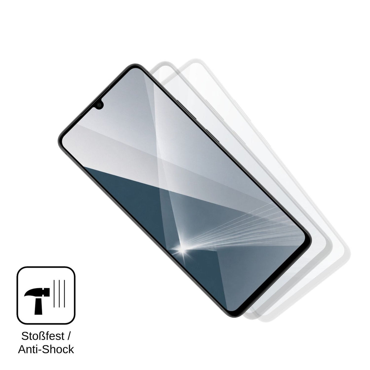 2x 9H Schutzfolie für Lava Bold N4 Pro Panzerfolie