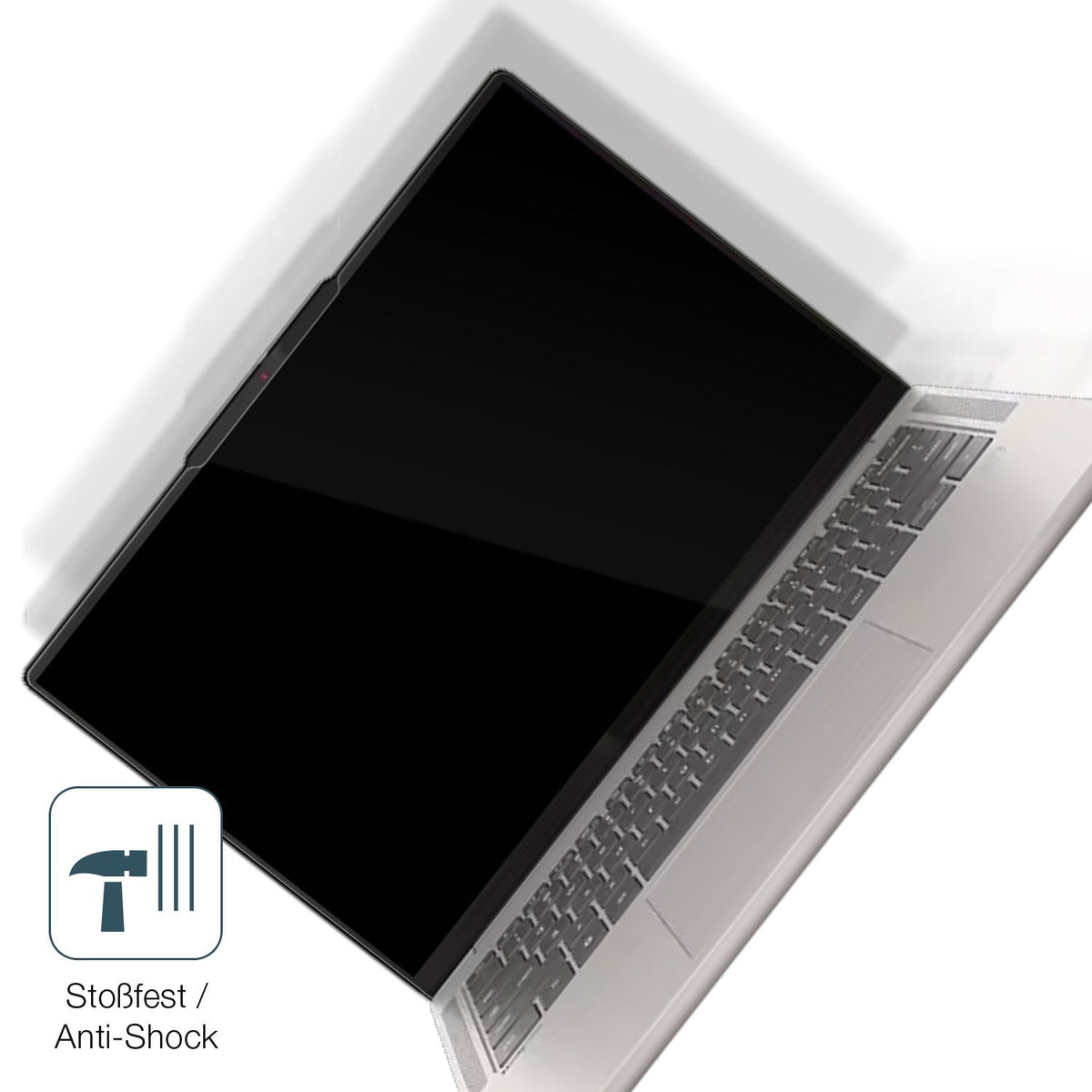 Schutz gegen Kratzer auf dem Lenovo Chromebook Plus Gen 10 16 Zoll Glas durch Schlüssel, Stöße gegen die Tischkante oder Stürze