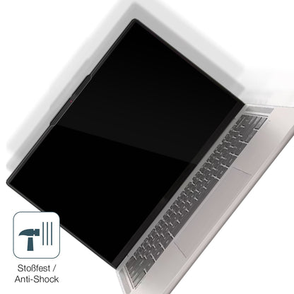Schutz gegen Kratzer auf dem Lenovo Chromebook Plus Gen 10 16 Zoll Glas durch Schlüssel, Stöße gegen die Tischkante oder Stürze