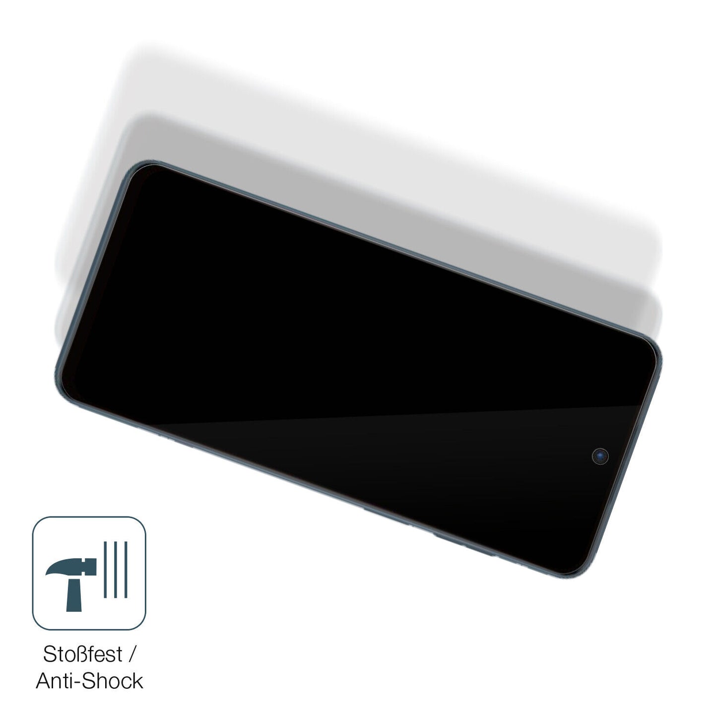 Schutz gegen Kratzer auf dem Motorola Moto G23 Glas durch Schlüssel, Stöße gegen die Tischkante oder Stürze