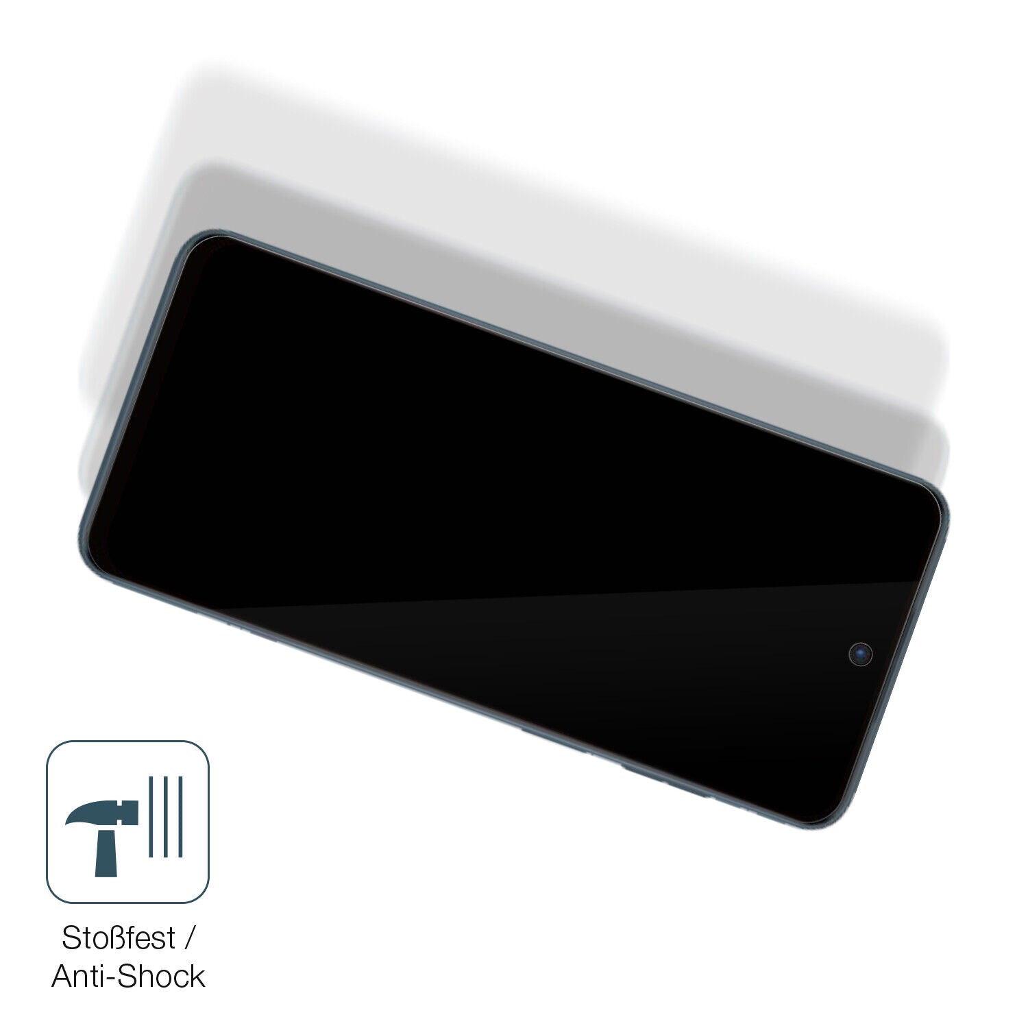 Schutz gegen Kratzer auf dem Motorola Moto G23 Glas durch Schlüssel, Stöße gegen die Tischkante oder Stürze