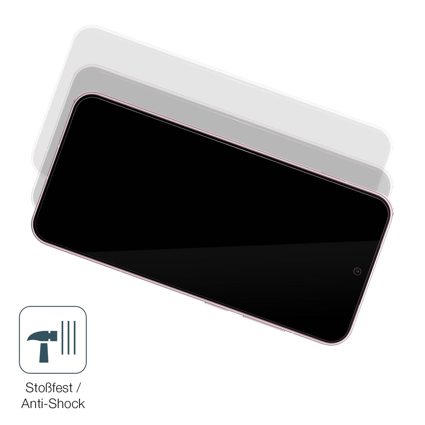 Schutz gegen Kratzer auf dem OnePlus 13T Glas durch Schlüssel, Stöße gegen die Tischkante oder Stürze