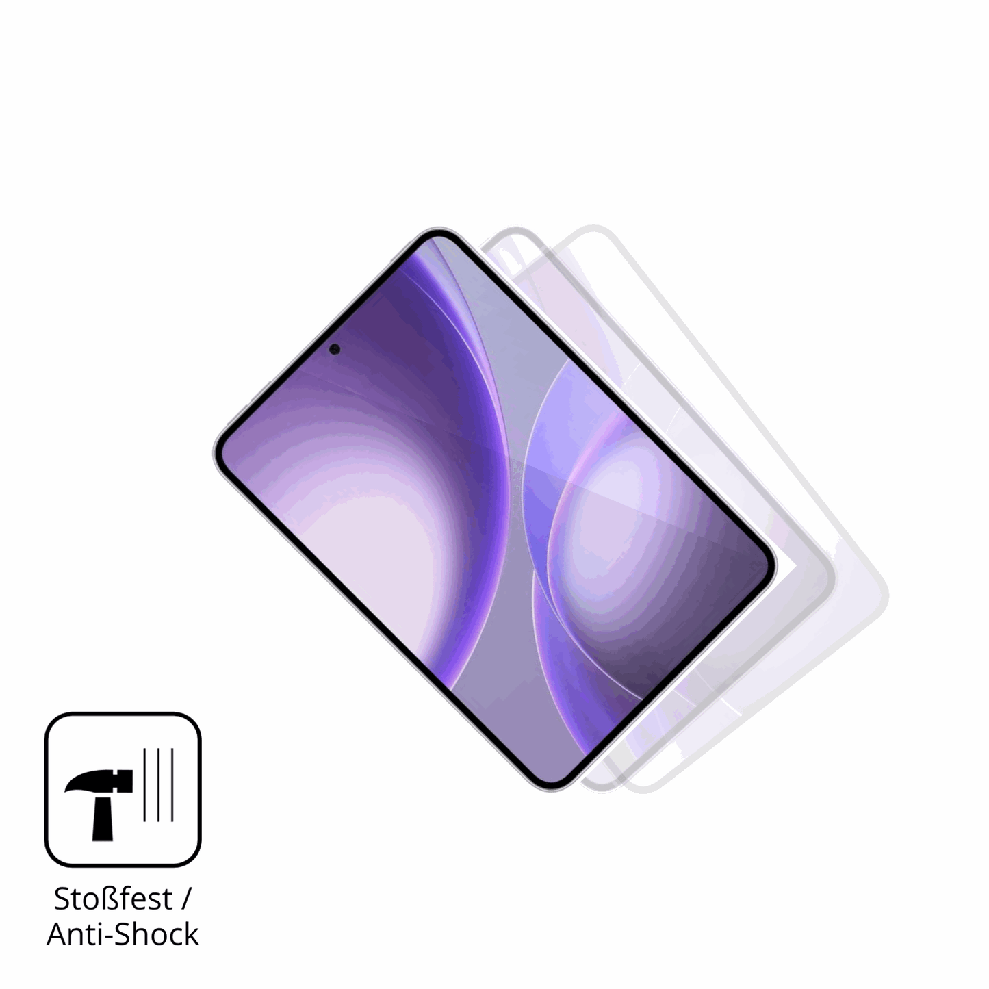 Schutz gegen Kratzer auf dem Oppo Pad Mini Glas durch Schlüssel, Stöße gegen die Tischkante oder Stürze
